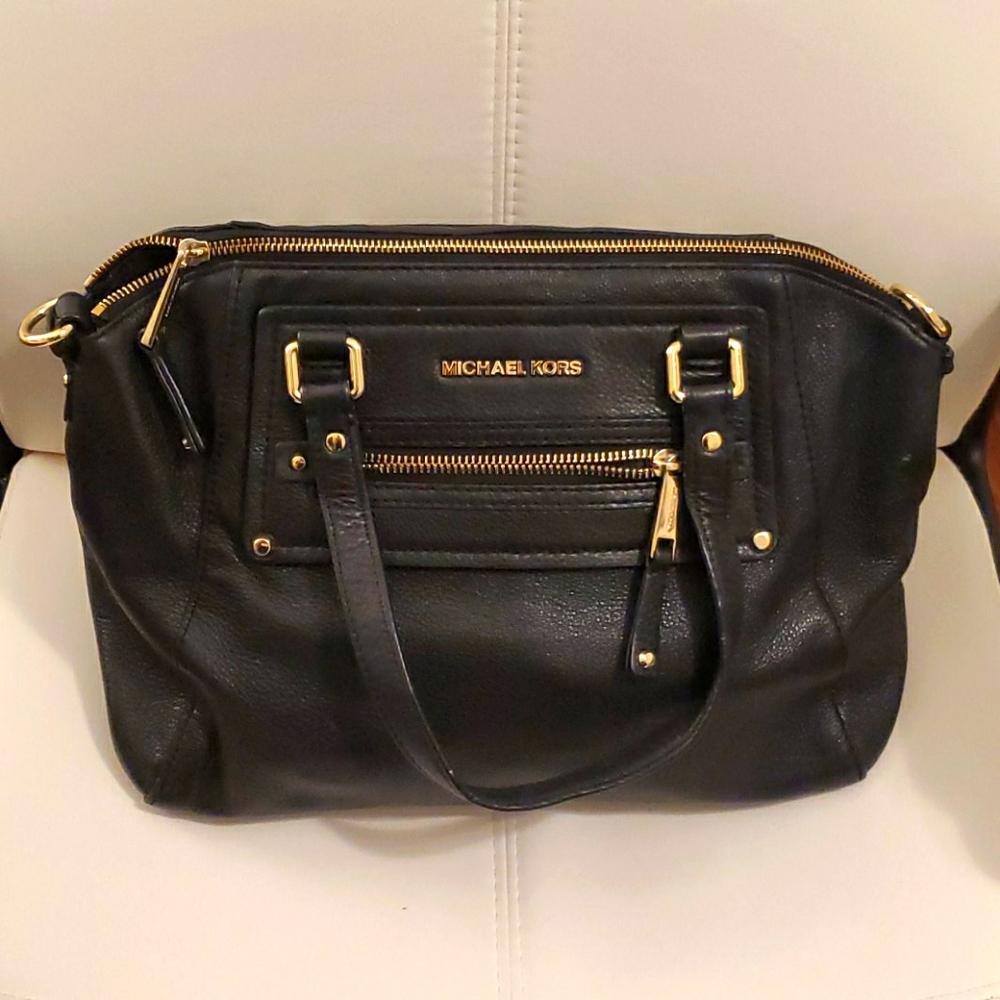 Michael Kors Gilmore large satchel bag purse Crossbody